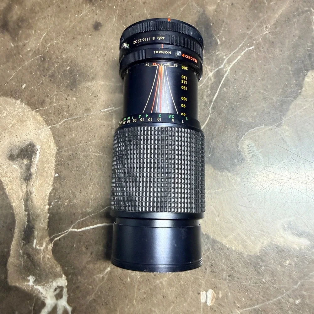 Sicor-XL 80-200mm f/4.5 MC Auto Tele Zoom Macro Lens Japan Black Vintage